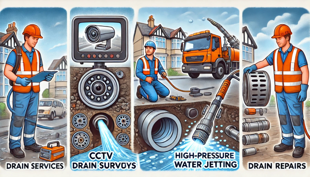 Professional drain services